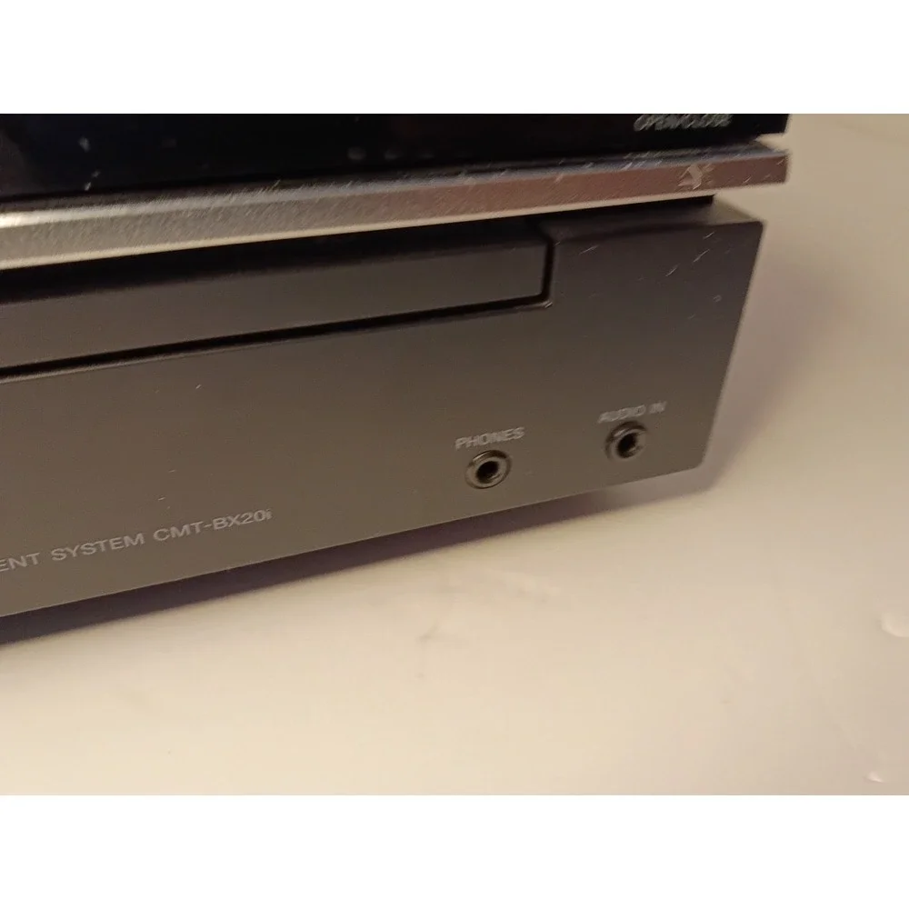 Sony Micro Hi-Fi Component HCD-BX20i Compact Disc Receiver AM/FM iPod Remote